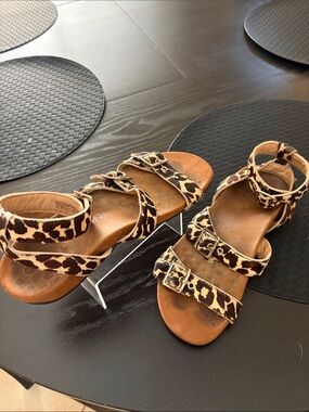 Cheetah sandals